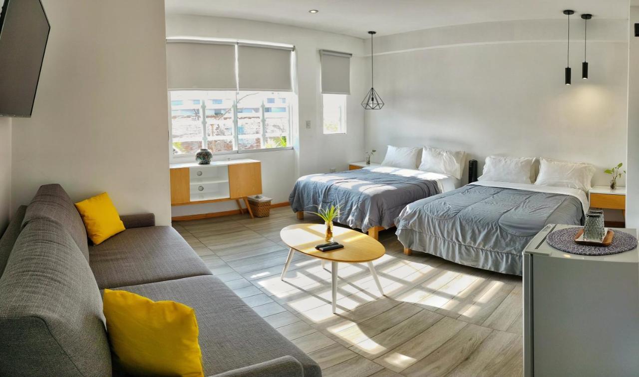Kauhuhu Casa Hotel San Bartolo Bagian luar foto
