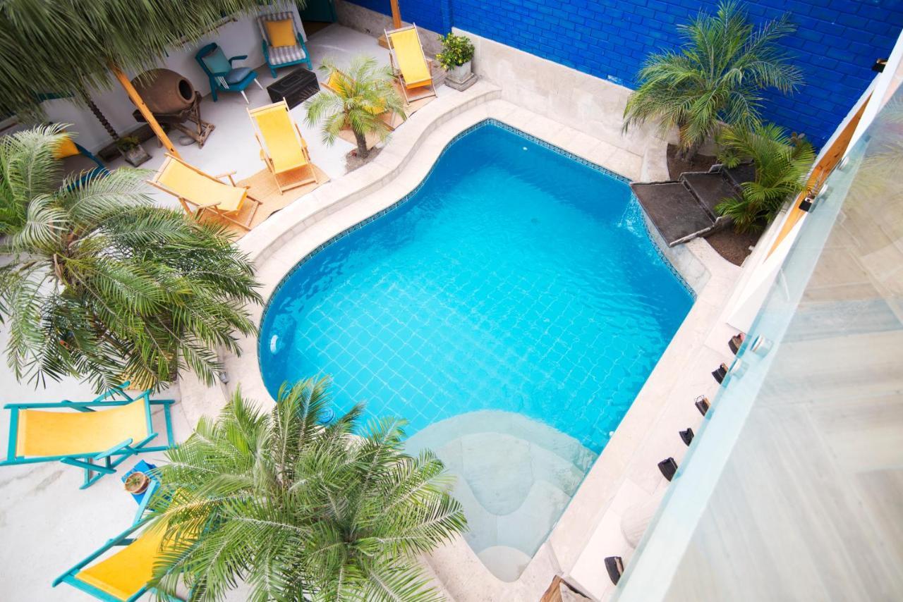 Kauhuhu Casa Hotel San Bartolo Bagian luar foto